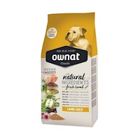 Ownat Classic para perros sabor Cordero y Arroz 12kg